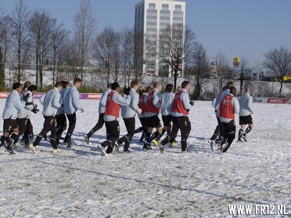 Training voorafgaand aan de Klassieker