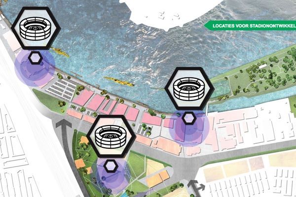 Feyenoord gaat voor stadion aan de Nieuwe Maas
