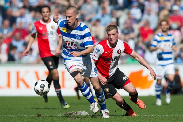 Feyenoord doet goede zaken met winst in Doetinchem
