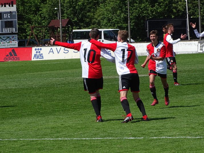 Feyenoord O16 kampioen na overwinning op Vitesse