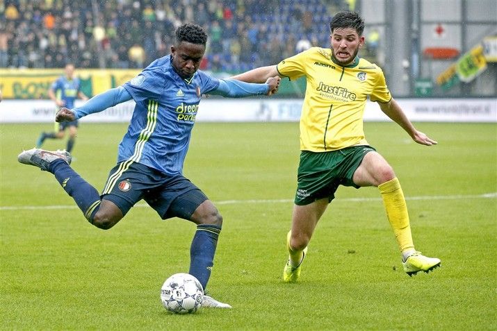 Wanvertoning Feyenoord tegen Fortuna Sittard
