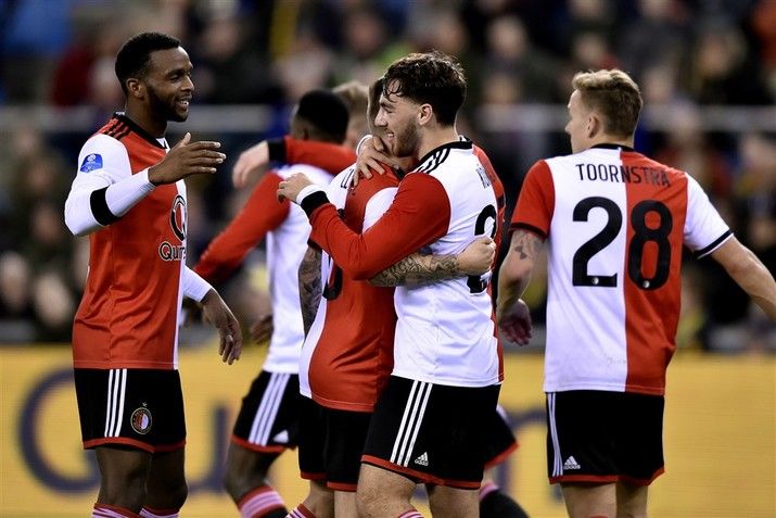 Feyenoord morst opnieuw punten in een uitwedstrijd