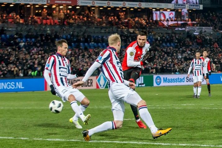 Feyenoord verslaat Willem II en bereikt bekerfinale