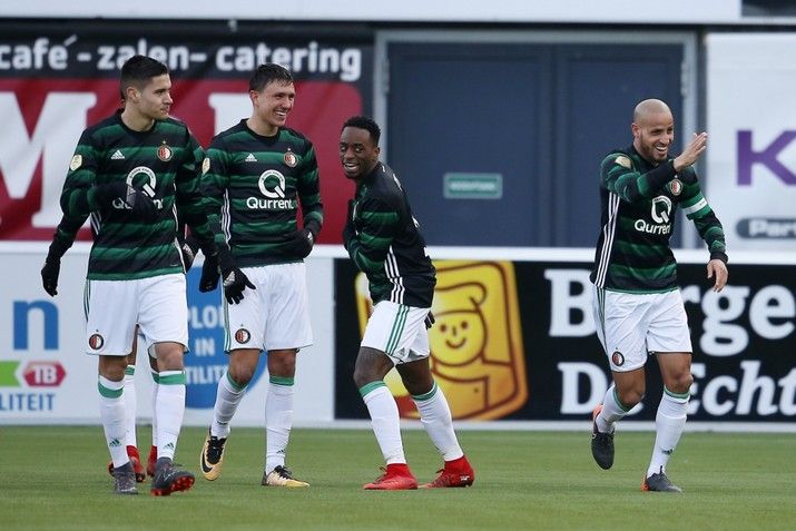 Feyenoord wint eerste uitduel in 2018