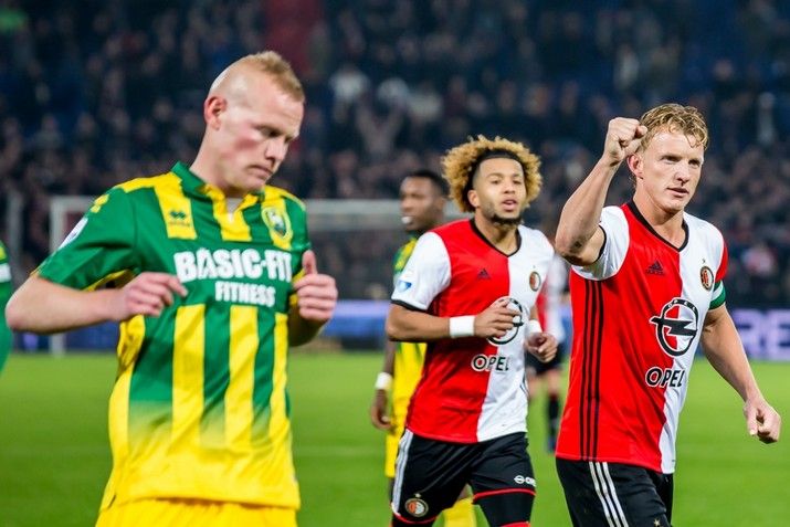 Feyenoord overklast ADO Den Haag en bekert verder