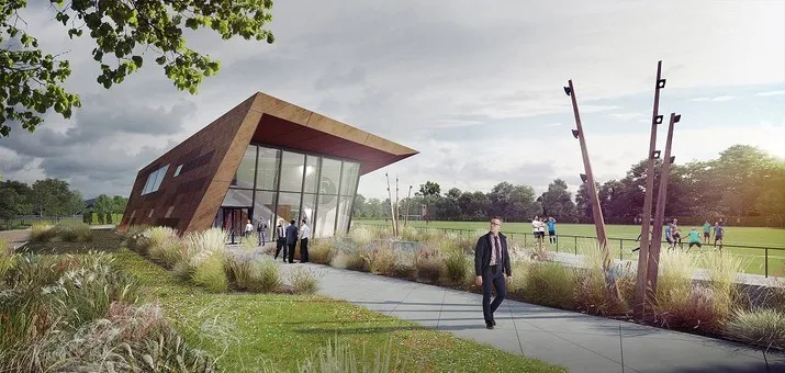 Definitief ontwerp nieuw trainingscomplex Feyenoord