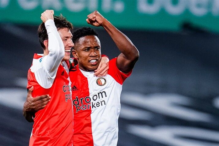 Feyenoord tweede na moeizame zege op PEC Zwolle