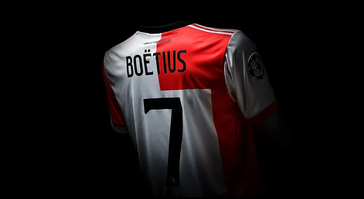 Feyenoord-shirt aangepast voor Champions League