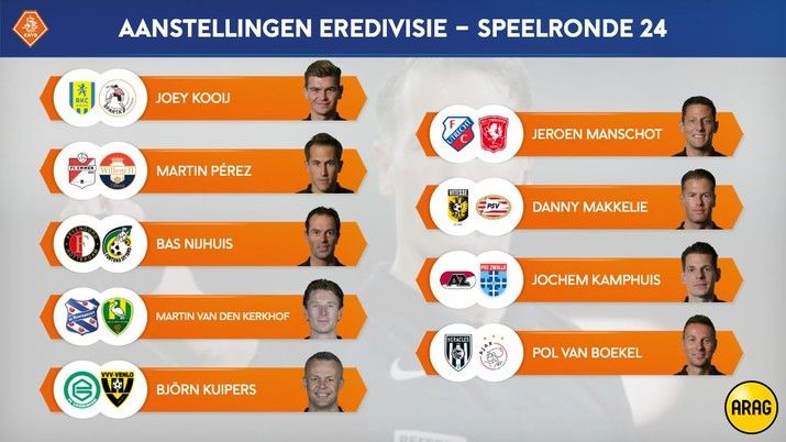 Nijhuis fluit Feyenoord - Fortuna Sittard