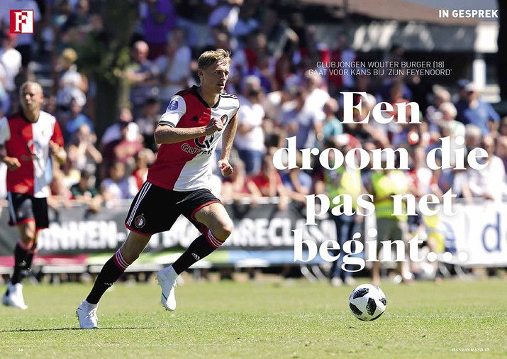 Burger: ''Er was maar één club waar ik wilde voetballen''