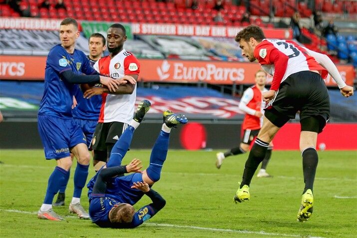 Feyenoord beleeft makkelijke middag tegen VVV-Venlo
