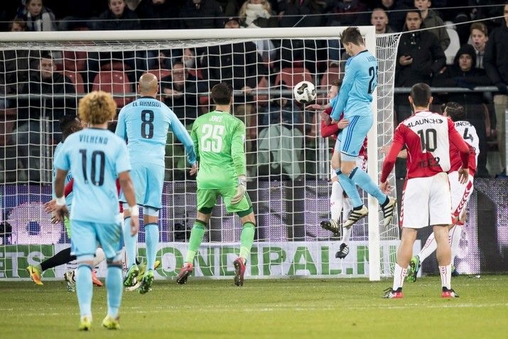 Kramer redt een punt voor Feyenoord tegen FC Utrecht