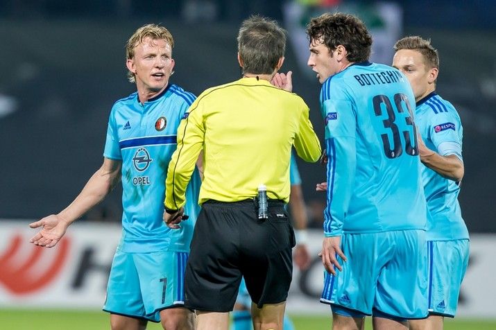 Feyenoord na thuisnederlaag Europees uitgeschakeld