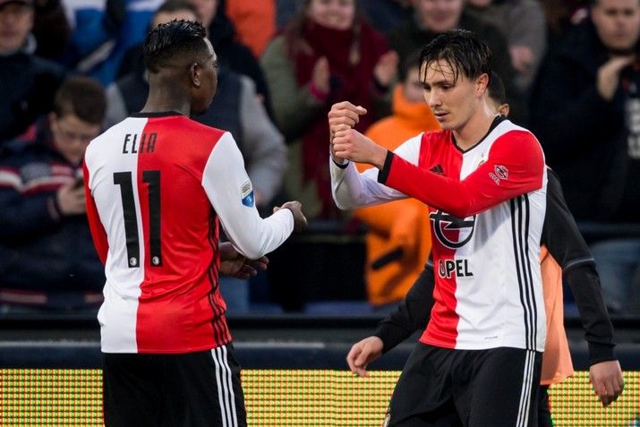 Feyenoord heeft niet veel moeite met NEC