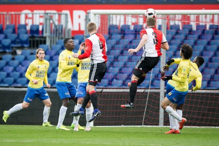 Feyenoord 2 wint van beloften SC Cambuur