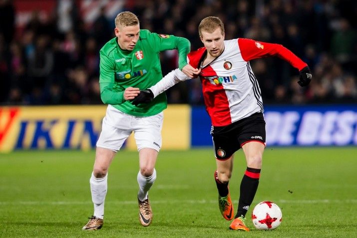 Kramer trefzeker voor winnend Feyenoord