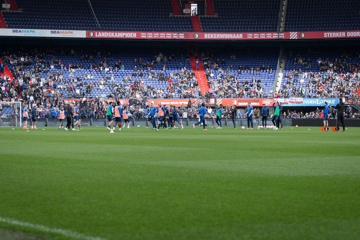 Feyenoord werkt laatste training voor De Klassieker af