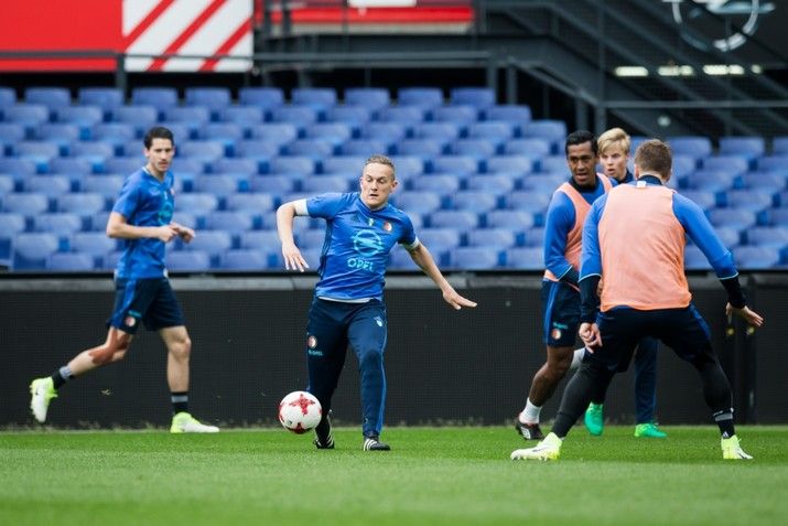 Feyenoord werkt laatste training voor De Klassieker af