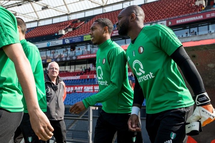 Eerste openbare training in De Kuip