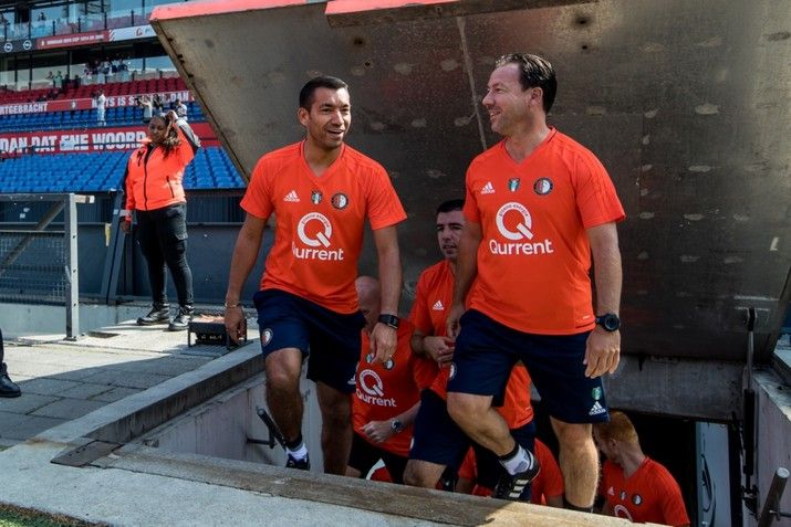 Eerste openbare training in De Kuip