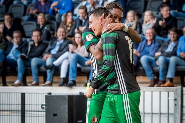 Feyenoord maakt het zich onnodig moeilijk maar wint toch