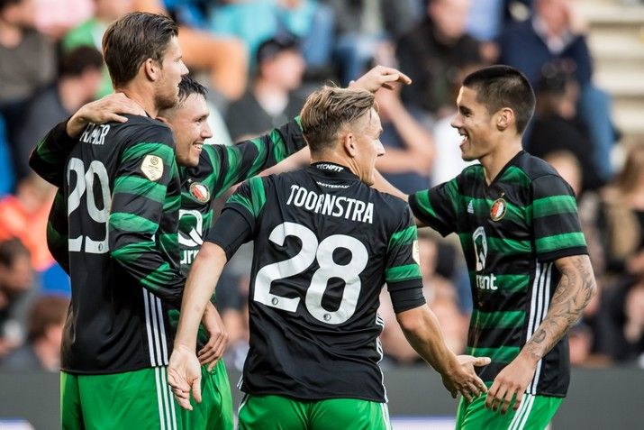 Feyenoord maakt het zich onnodig moeilijk maar wint toch