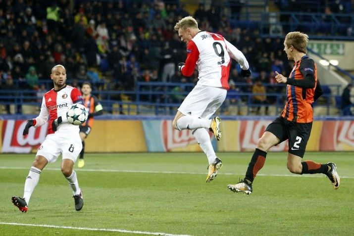 Feyenoord onderuit tegen Sjachtar Donetsk