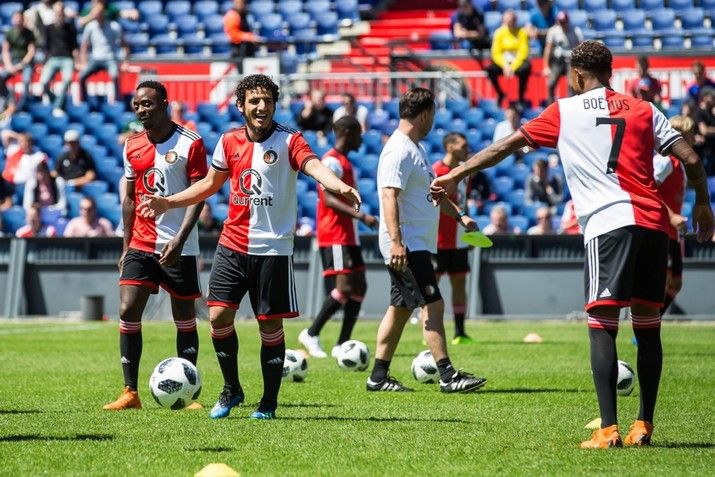 Eerste openbare training van Feyenoord slecht bezocht