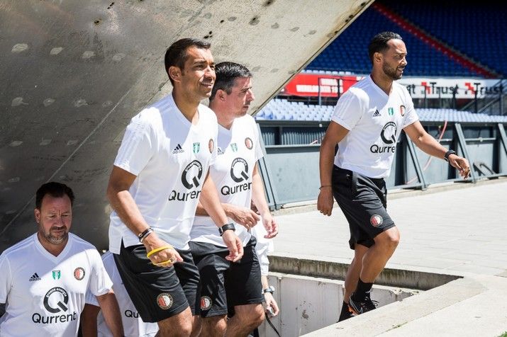 Eerste openbare training van Feyenoord slecht bezocht