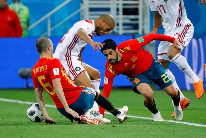 El Ahmadi besluit WK met gelijkspel tegen Spanje