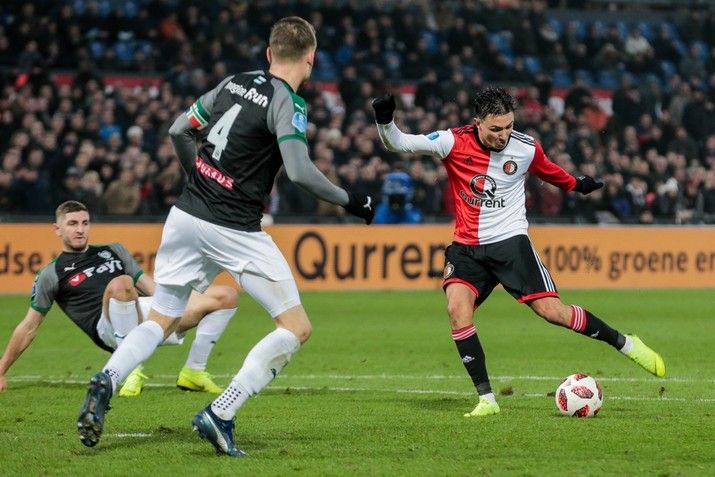 Zwak Feyenoord wint moeizaam van FC Groningen