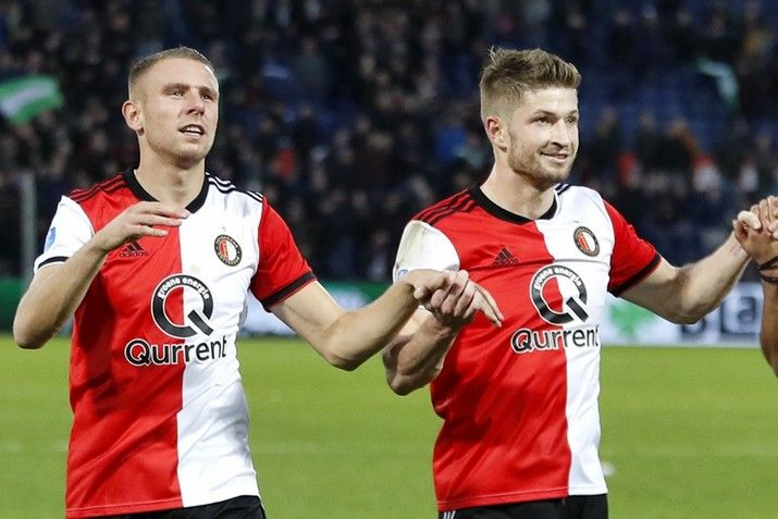 Feyenoord knokt zich in De Kuip langs PSV
