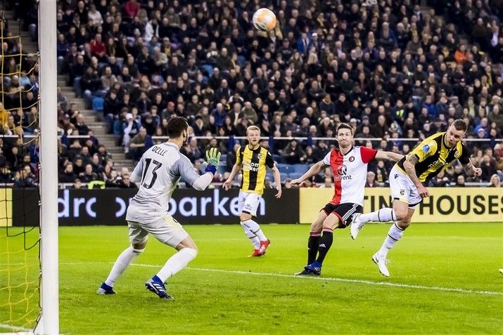 Feyenoord morst opnieuw punten in een uitwedstrijd