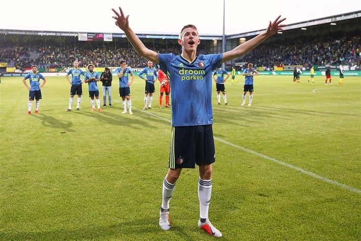 Feyenoord sluit seizoen af met overwinning in Sittard