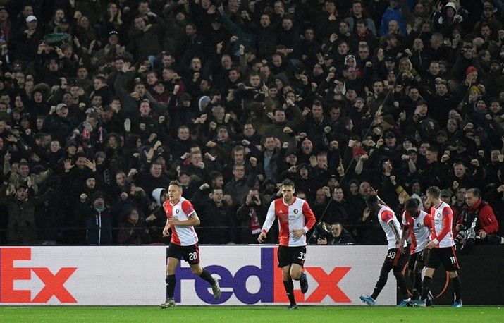 Feyenoord speelt gelijk tegen Rangers FC