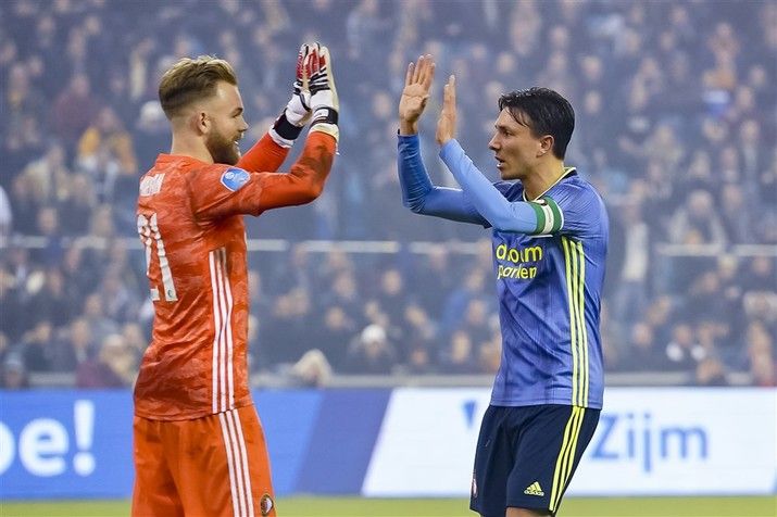 Matig Feyenoord speelt gelijk bij Vitesse