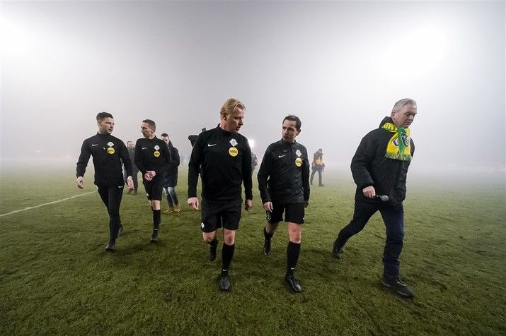 Fortuna Sittard - Feyenoord definitief gestaakt