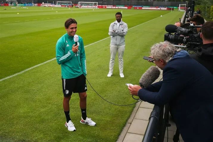 De eerste training van Feyenoord in beeld (fotoverslag)
