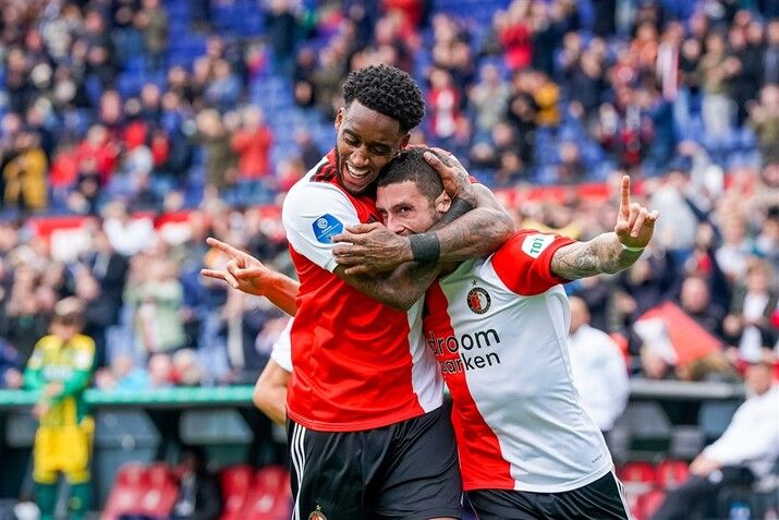 Feyenoord na rust mede door wereldgoal Senesi langs ADO
