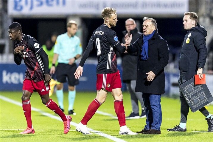 Feyenoord tegen RKC weer niet verder dan een gelijkspel