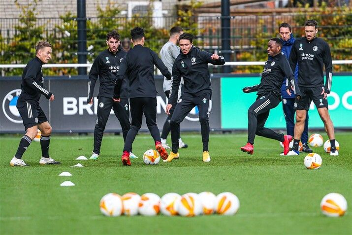 Teixeira mist afsluitende training, Bannis traint mee