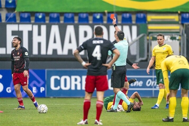 Tienkoppig Feyenoord knokt zich naar zege in Sittard