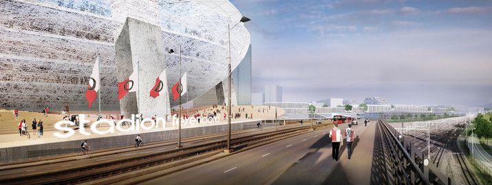 FOTO'S | Nieuwe impressies van Feyenoord City