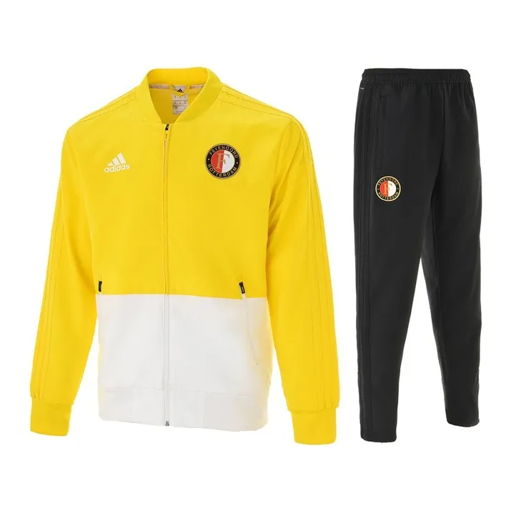 Trainingskleding Feyenoord geel, wit en zwart