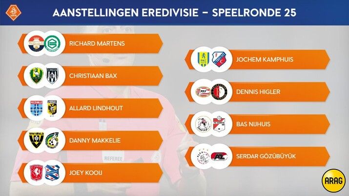 Higler fluit PSV - Feyenoord