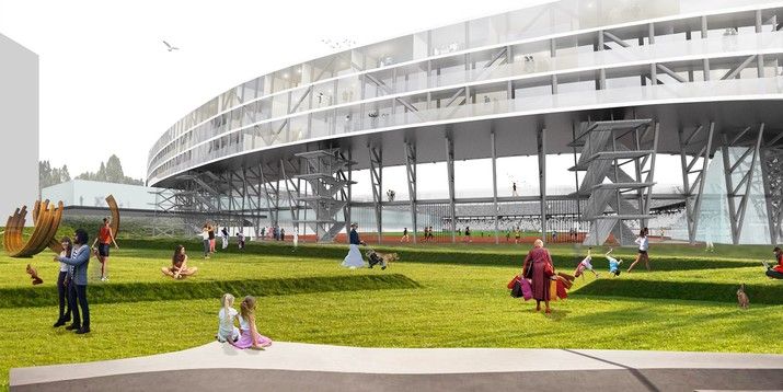 FOTO'S | Nieuwe impressies van Feyenoord City