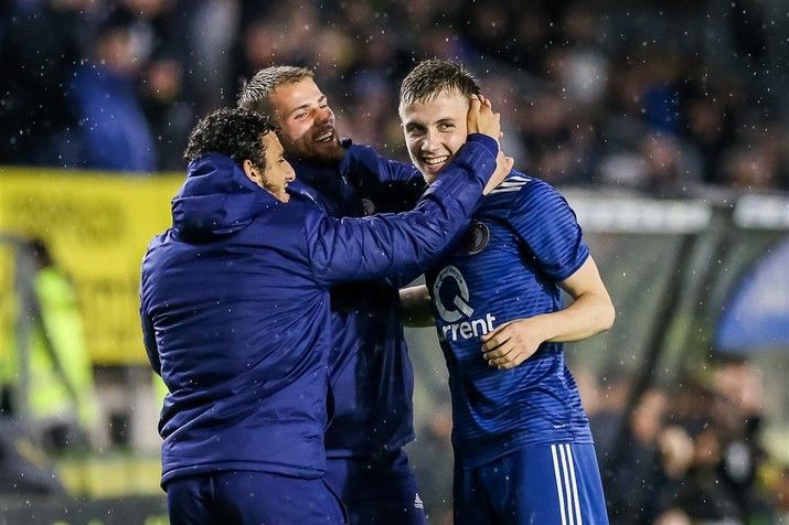 Feyenoord stelt derde plek veilig in Breda