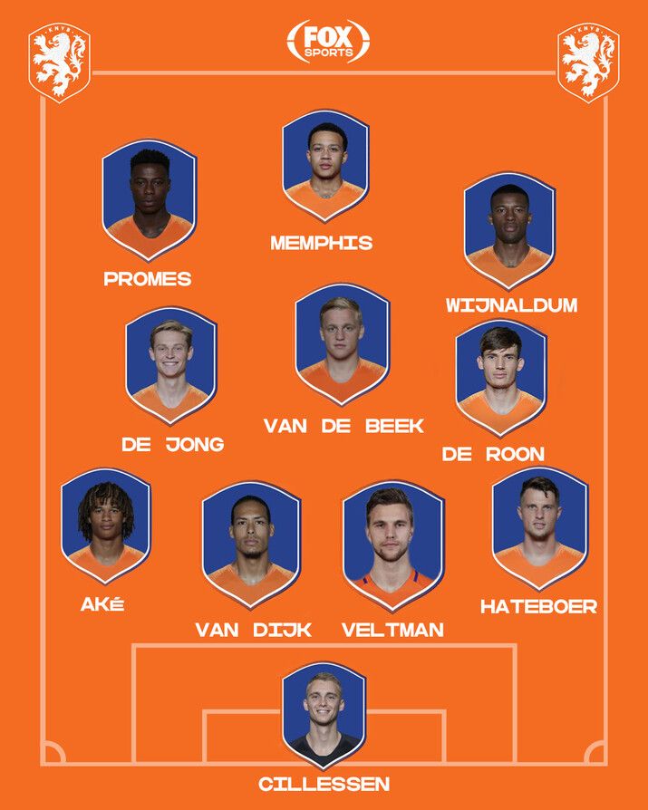 Matig Oranje verliest zonder Fer van Italië