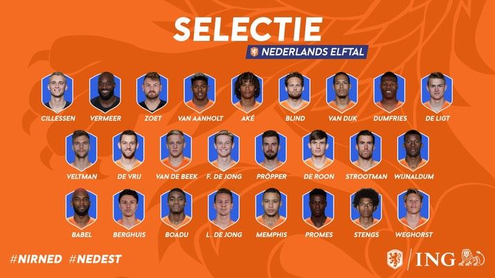 Vermeer en Berghuis in Oranje, Malacia en Bijlow in Jong Oranje