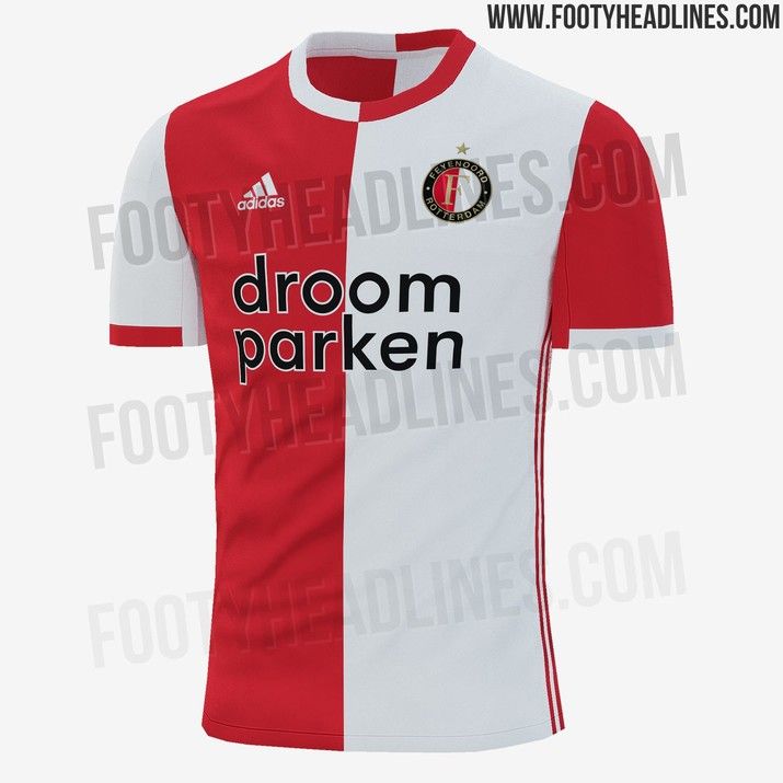 'Ontwerp nieuw Feyenoord-thuisshirt uitgelekt'